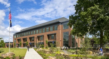 Exterior of the Harmony West building on CCC's Harmony Campus in Milwaukie